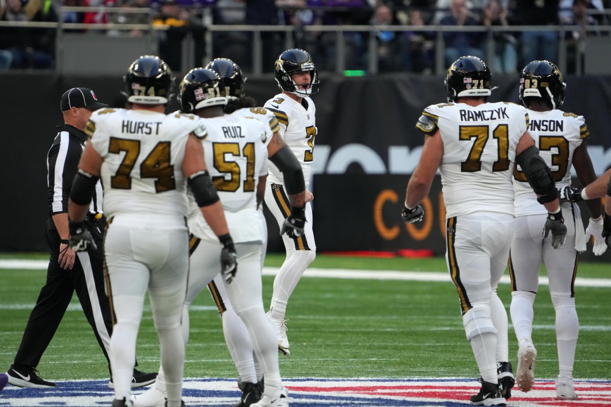 Saints offensive linemen